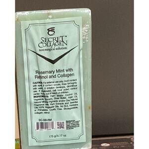 Rosemary Mint with Retinol and Collagen Soap 175g/6.17 oz New Sealed/Dented